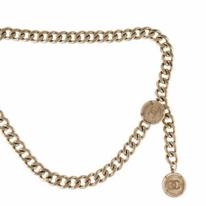 CHANEL Gold Chain Belt VINTAGE AUTHENTIC